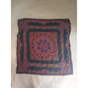 Vintage Liz Claiborne Silk Scarf Square 29" X 29" Luxury